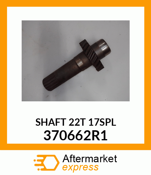 SHAFT 370662R1