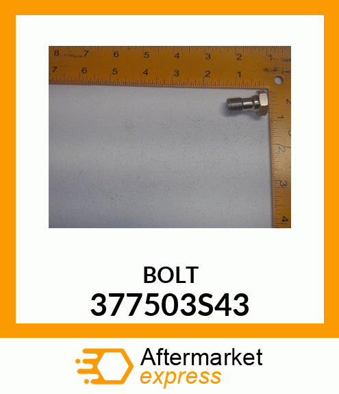 BOLT 377503S43