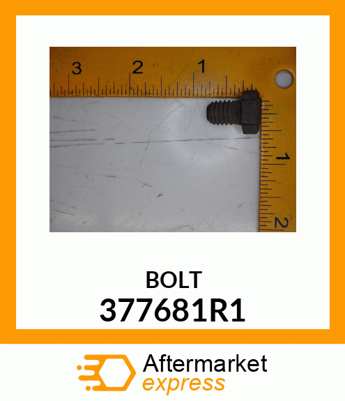 BOLT 377681R1