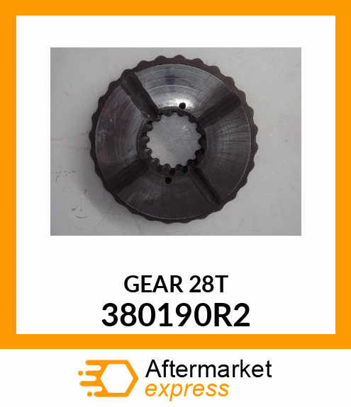 GEAR_28T 380190R2