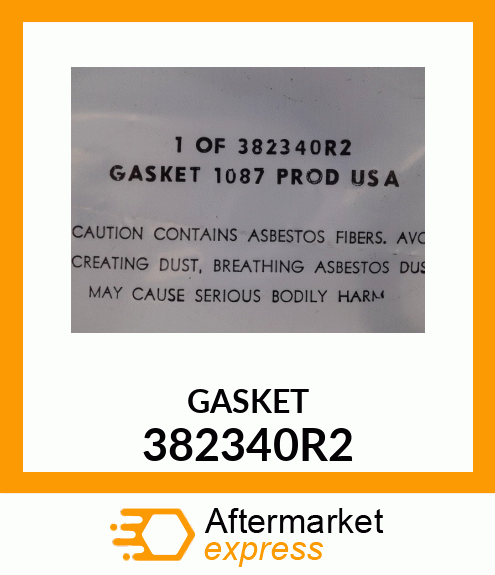 GASKET 382340R2