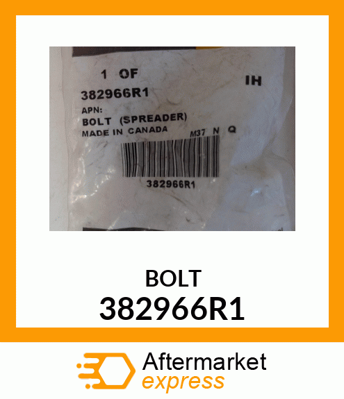 BOLT 382966R1