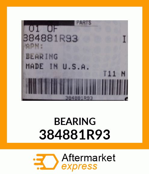 BEARING 384881R93