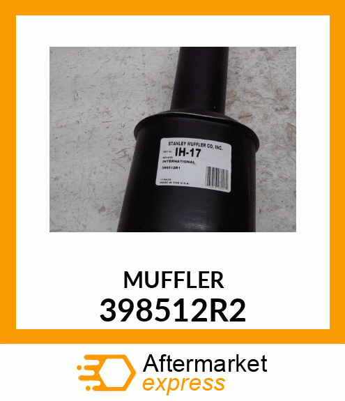 MUFFLER 398512R2