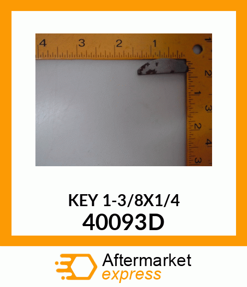 KEY1-3/8X1/4 40093D