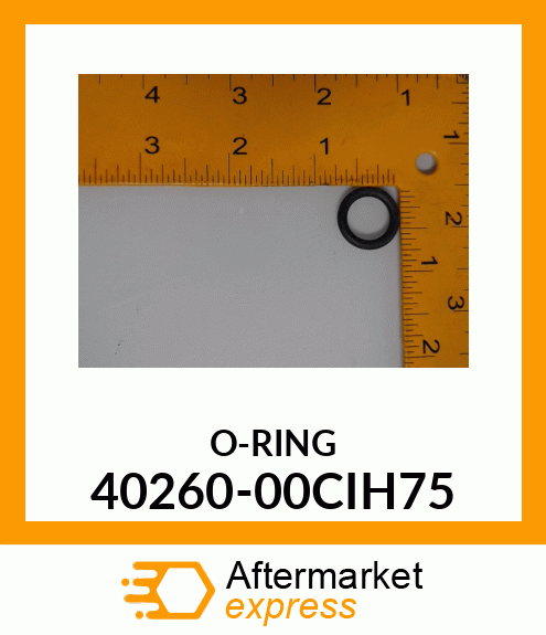 O-RING 40260-00CIH75