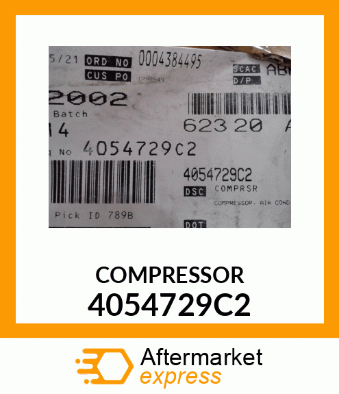 COMPRESSOR 4054729C2