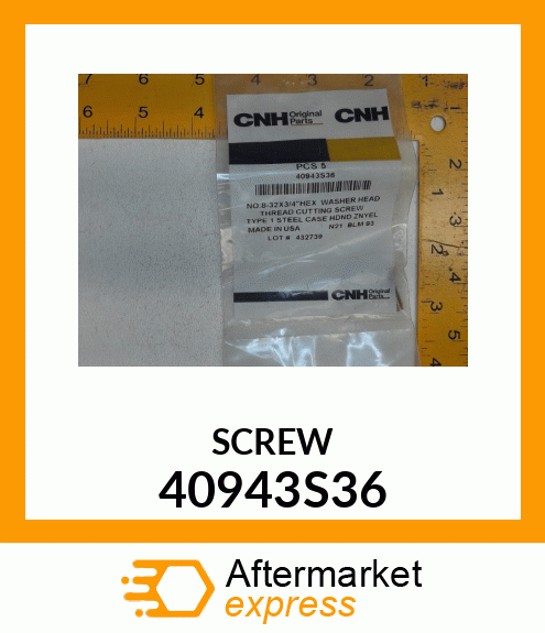 SCREW 40943S36