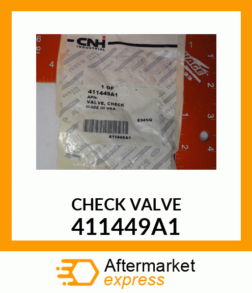 CHECK VALVE 411449A1