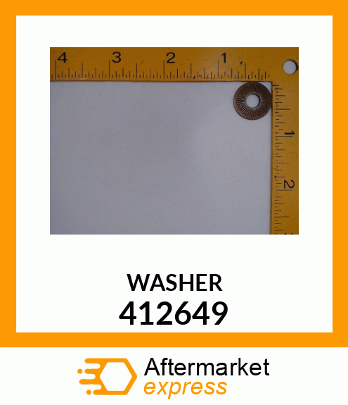 WASHER 412649