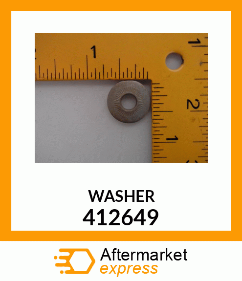 WASHER 412649