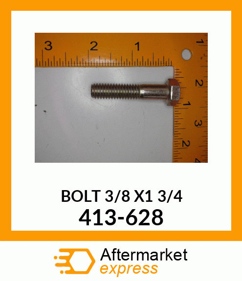 BOLT3/8X13/4 413-628