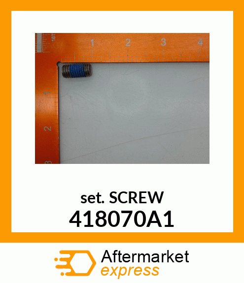 SETSCREW 418070A1