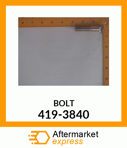 BOLT 419-3840