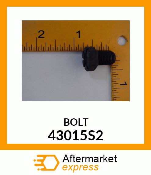 BOLT 43015S2