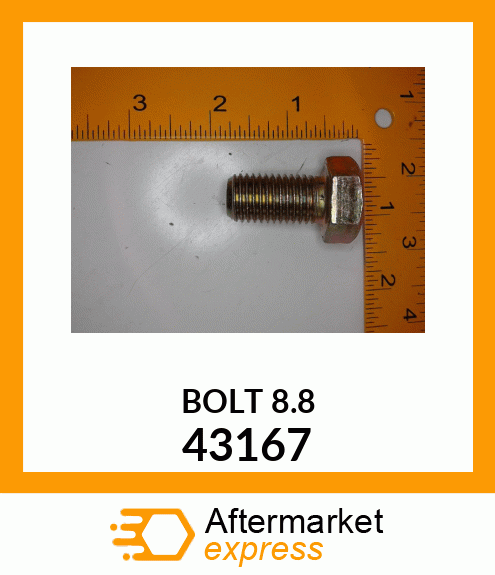 BOLT8.8 43167