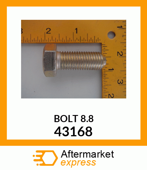 BOLT8.87 43168