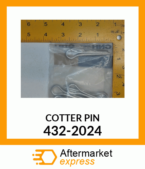 COTTER PIN 432-2024