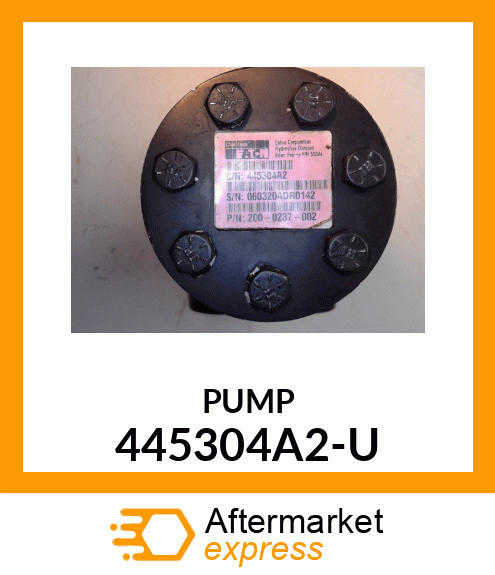 PUMP 445304A2-U