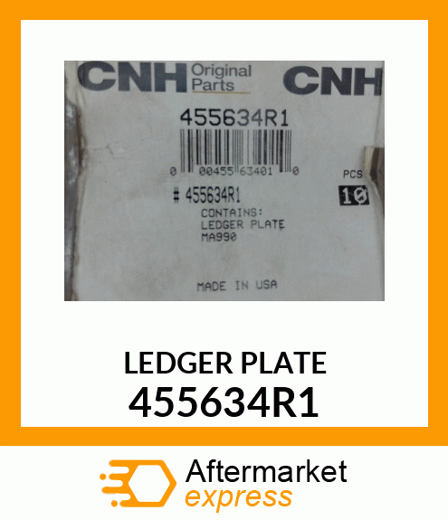 LEDGERPLATE 455634R1