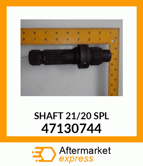 SHAFT 21/20 SPL 47130744