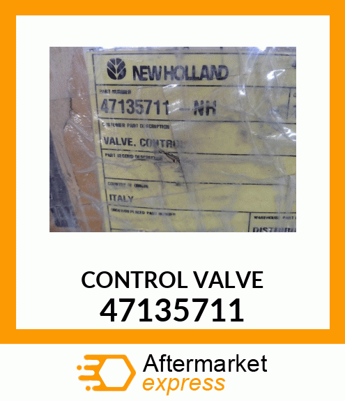 CONTROL VALVE 47135711