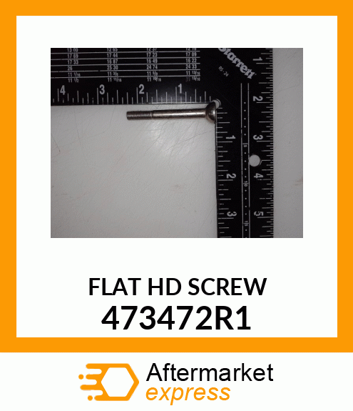 FLATHDSCREW 473472R1