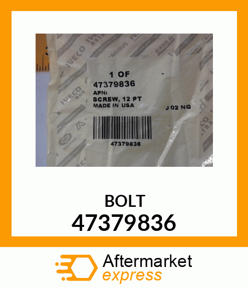 BOLT 47379836