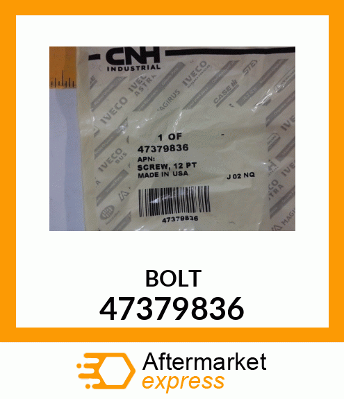 BOLT 47379836