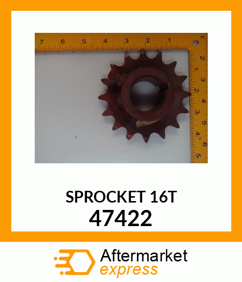 SPRKT16T 47422