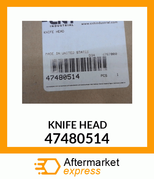 KNIFE HEAD 47480514