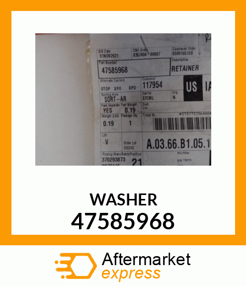 WASHER 47585968