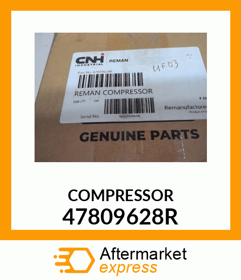 COMPRESSOR 47809628R