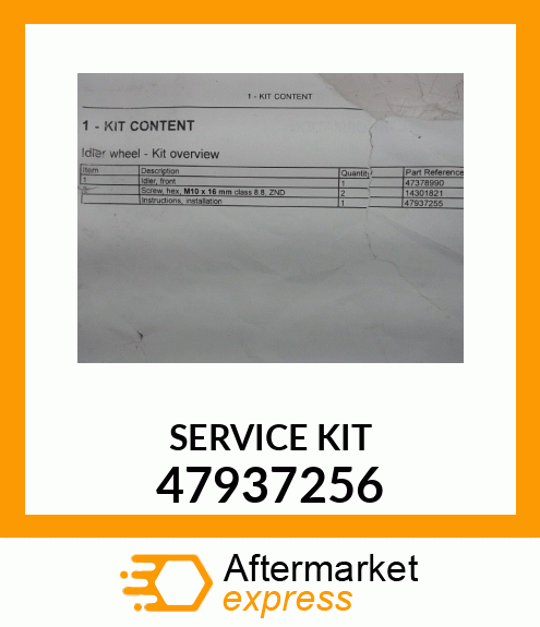 SERVICE KIT 47937256