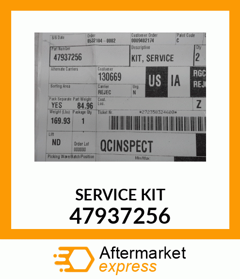 SERVICE KIT 47937256