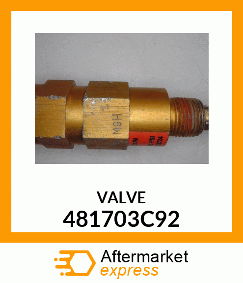 VALVE 481703C92