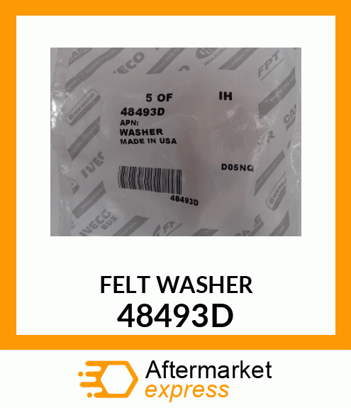 FELTWASHER 48493D