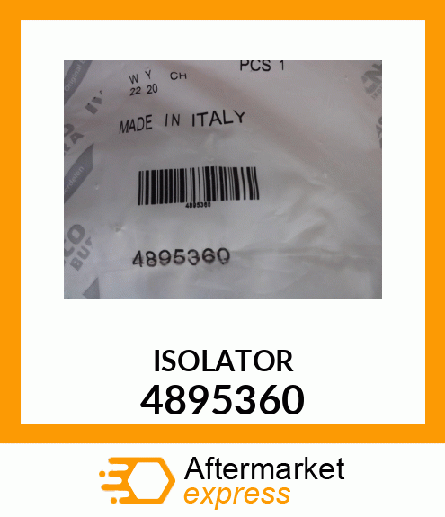 ISOLATOR 4895360