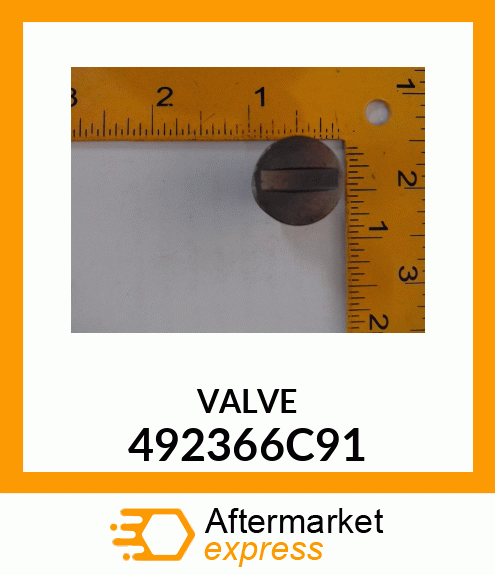 VALVE 492366C91