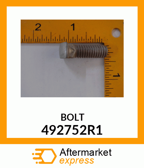 BOLT 492752R1