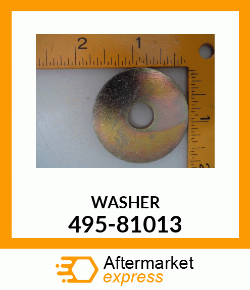 WASHER 495-81013