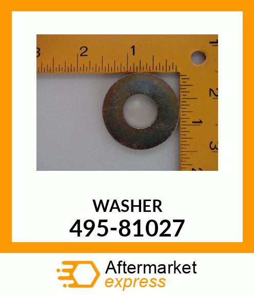 WASHER 495-81027