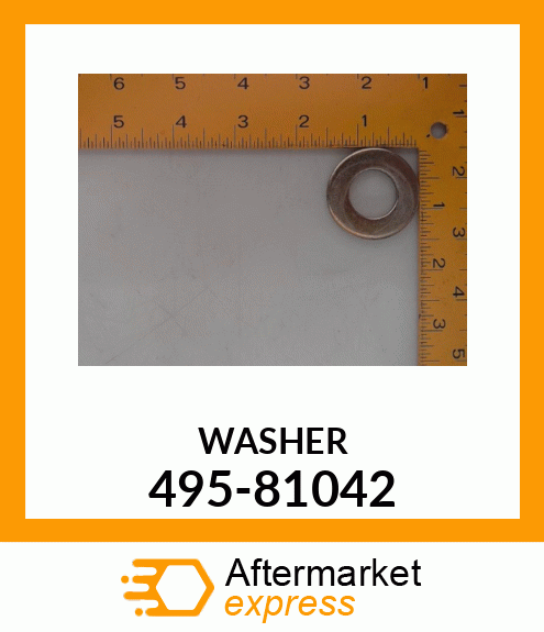 WASHER 495-81042