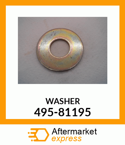 WASHER 495-81195