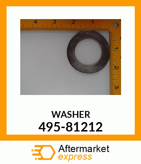 WASHER 495-81212