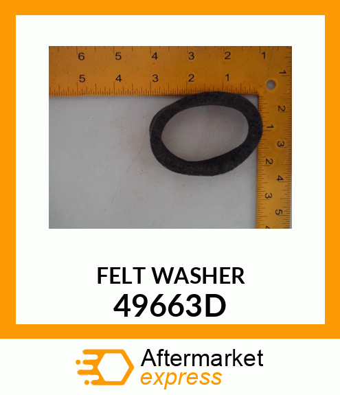 FELTWASHER 49663D