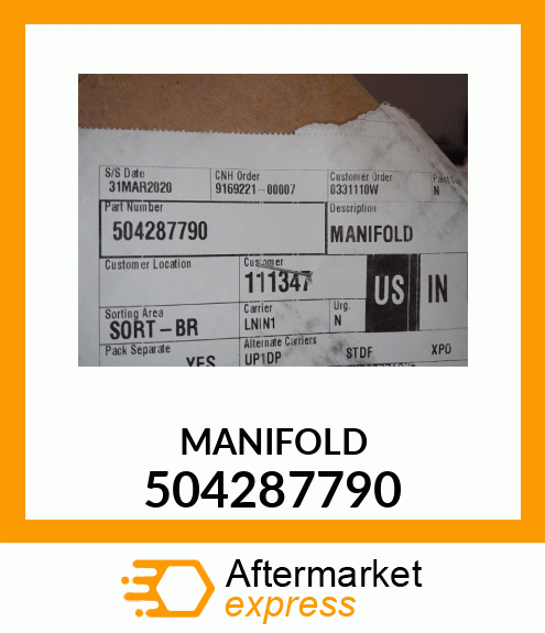 MANIFOLD 504287790