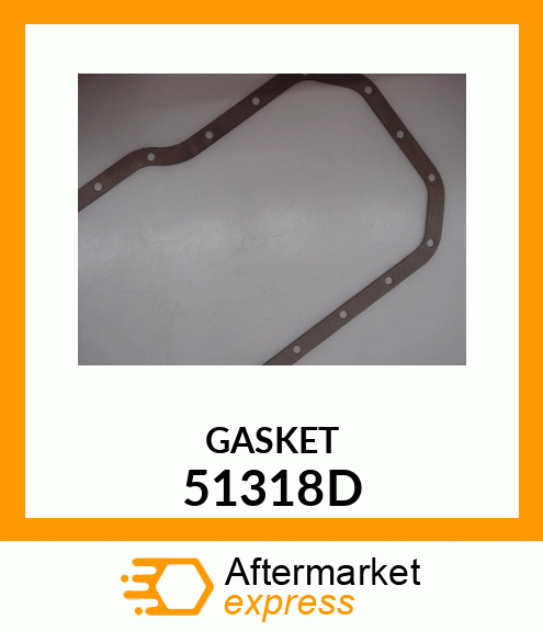 Oil Pan Gasket CNH 51318D