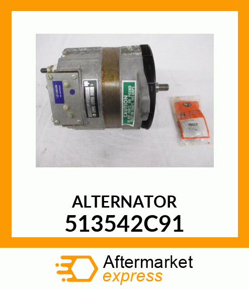 ALTERNATOR 513542C91