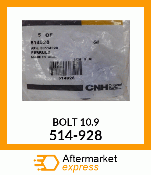 BOLT10.9 514-928